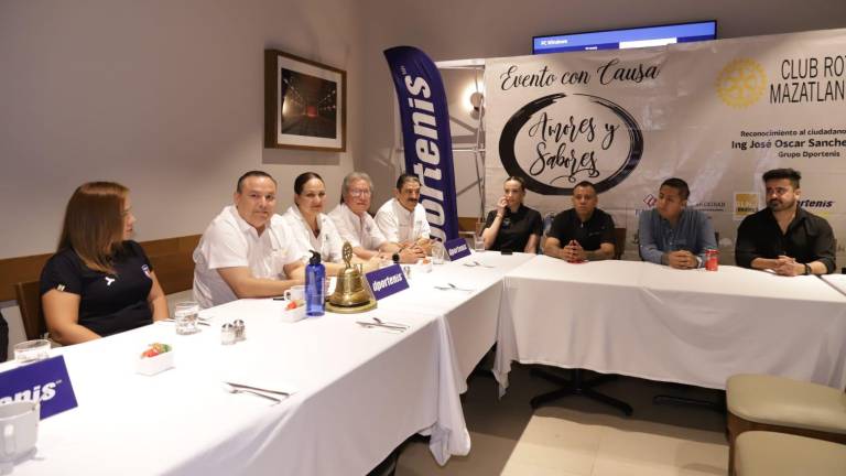 Club Rotario Mazatlán Norte anuncia el evento con causa ‘Amores y Sabores’