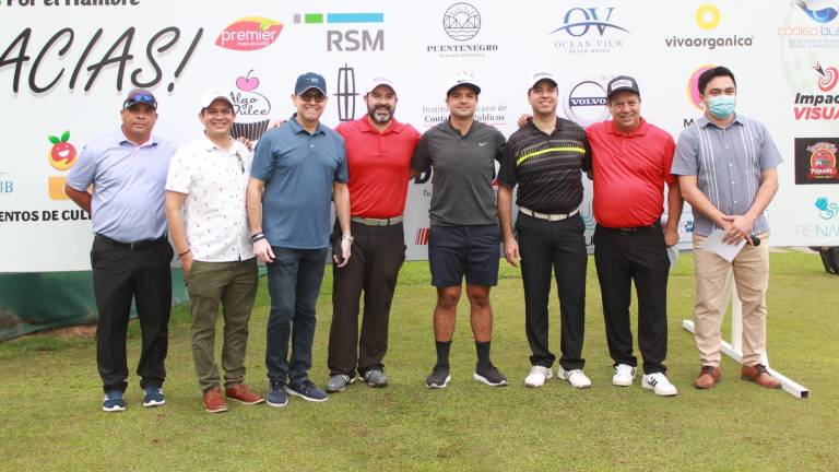 Realizan torneo de golf ‘Juntos por el hambre’