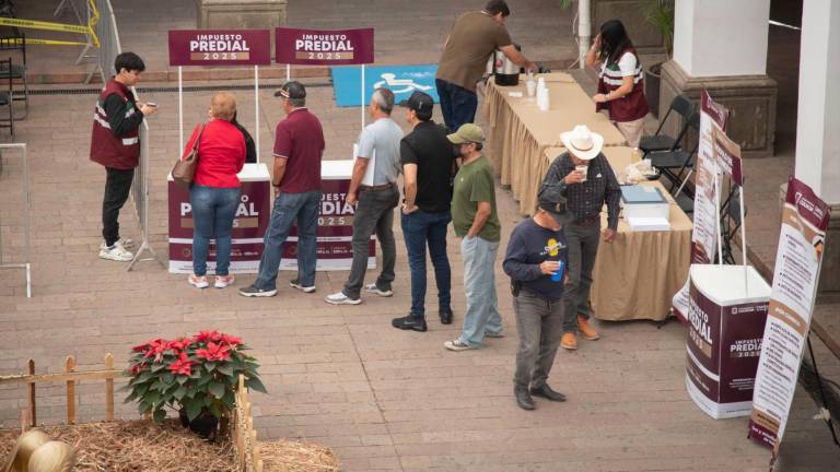 Ciudadanos han empezado a acercarse al Ayuntamiento de Culiacán para hacer el pago correspondiente al Impuesto Predial 2025.