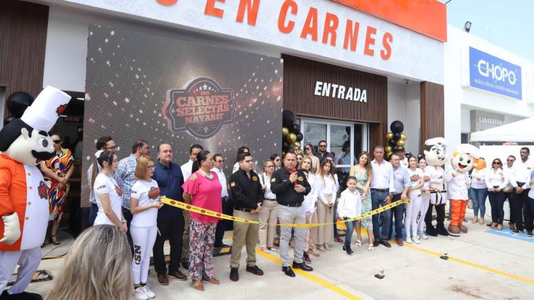 Una nueva sucursal de Carnes Selectas Nayarit fue inaugurada en Mazatlán.