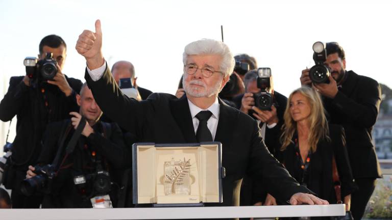 Recibe George Lucas la Palma de Oro de Honor en Cannes