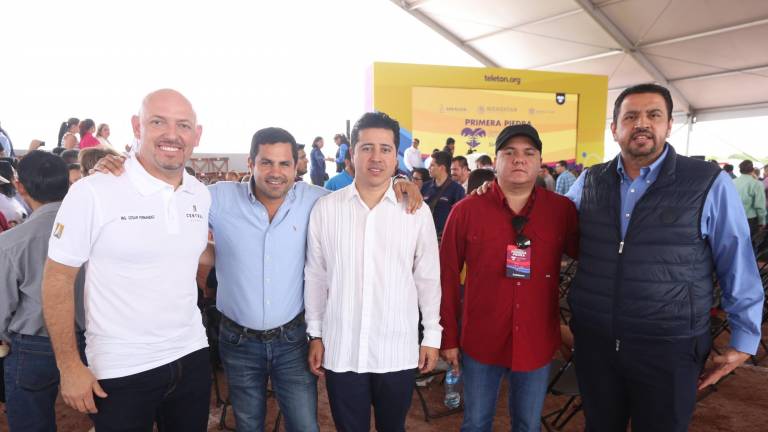 Colocan la primera piedra del CRIT Teletón en Mazatlán