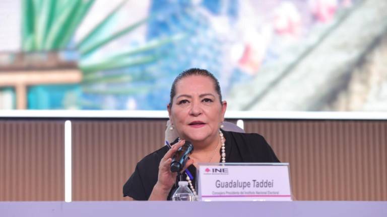 La presidenta del INE, Guadalupe Taddei Zavala, se manifestó en contra de actos de violencia previo a la jornada electoral.