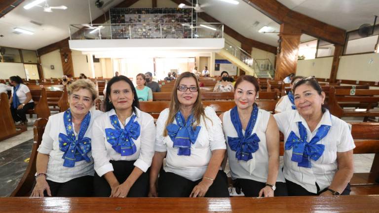 Integrantes de Anspac Mazatlán agradecen a Dios por las bondades recibidas y piden por un buen año escolar