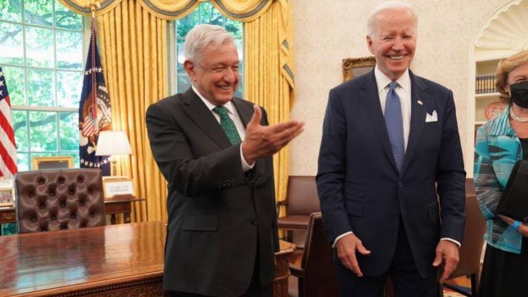 AMLO y Joe Biden.