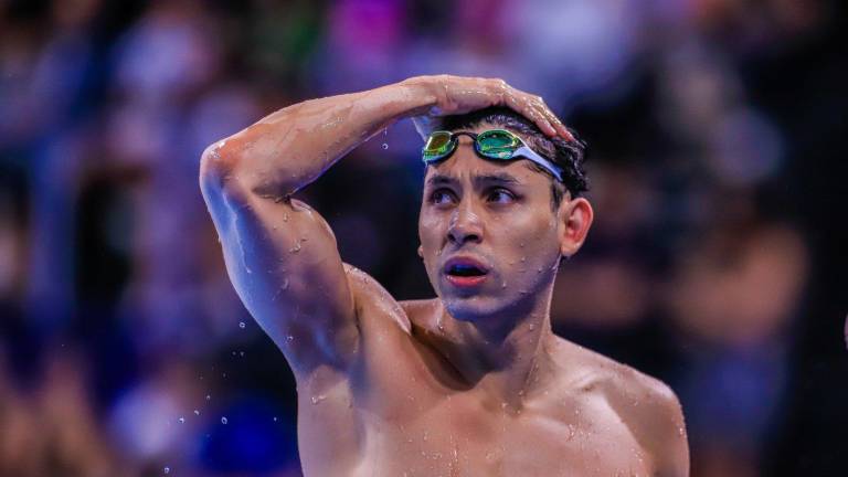 Miguel de Lara compite en semifinales de natación en París 2024, pero queda eliminado