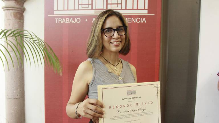 Entrega el Colegio de Sinaloa becas de disertación doctoral