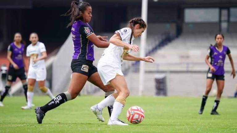 Mazatlán Femenil no logró encontrarse en la cancha del Estadio Olímpico Universitario.