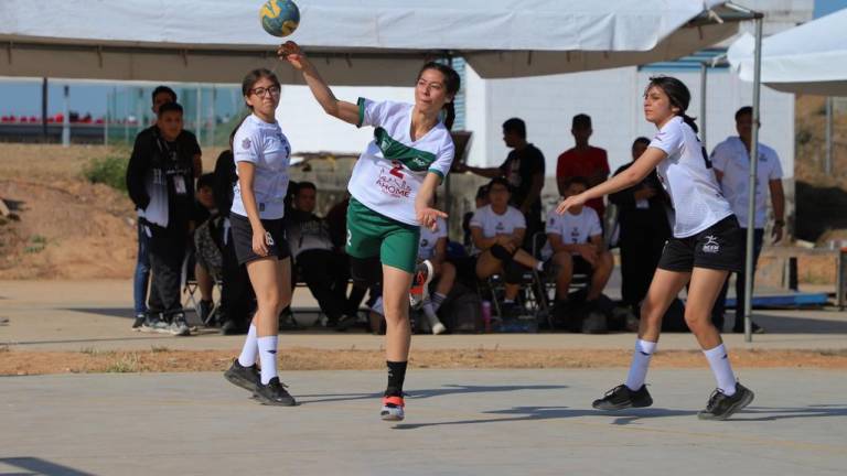 Ahome muestra su calidad en el handball.