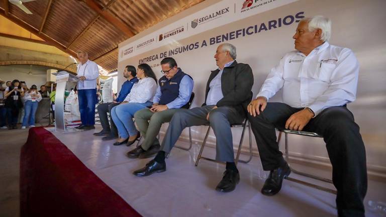 El Gobernador encabezó el arranque de la entrega de insumos del Programa de Fertilizantes para el Bienestar.