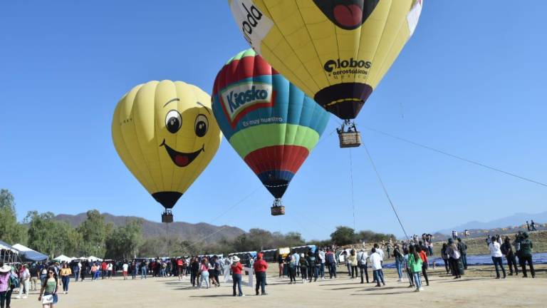 El espacio conocido como “Narnia”, en Culiacán, fungió como sede del primer Festival del Globo Culiacán, celebrado el fin de semana.