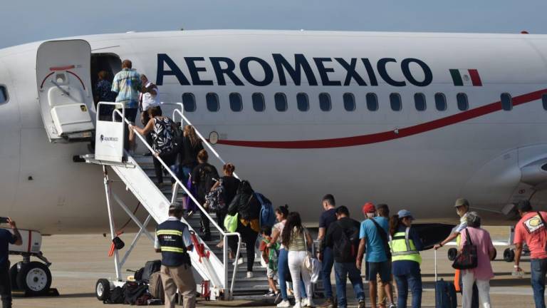 Aeroméxico ofrece flexibilidad de cambiar o reprogramar vuelos a Culiacán ante crisis de seguridad