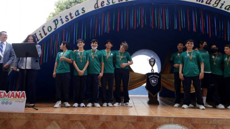 Se corona el equipo rojo campeón en Colegios Sinaloa