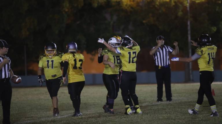 Halcones de Mazatlán festeja su pase a la final.