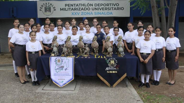 Destaca Pentathlón 25 Zona Sinaloa en el Nacional de Toluca