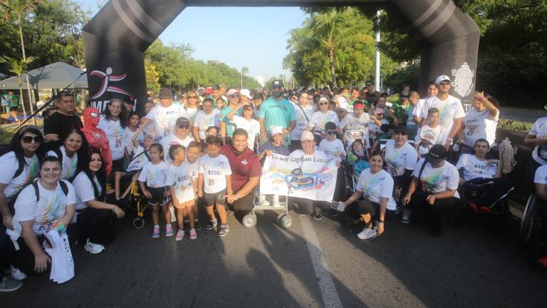 Corren a beneficio de niños con Parálisis Cerebral