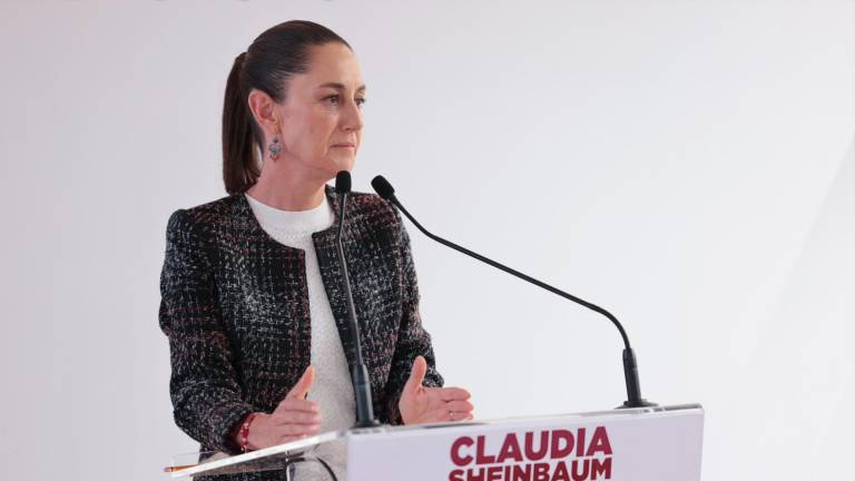 La Presidenta electa de México Claudia Sheinbaum Pardo defendió la estrategia militar contra la violencia en Sinaloa.