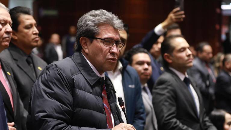 Ricardo Monreal Ávila, coordinador de los diputados de Morena en la Cámara de Diputados.