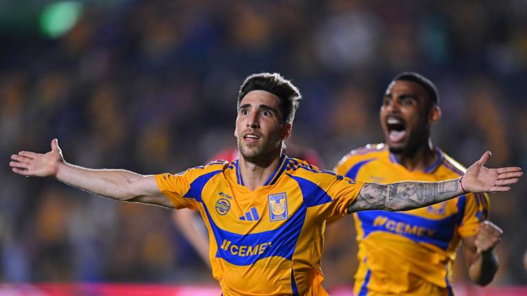 Fernando Gorriarán anotó el gol que le valió tres puntos a Tigres.