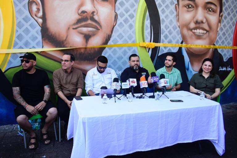 Develan mural en honor a deportistas olímpicos sinaloenses