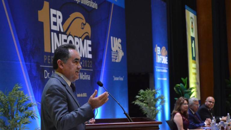 Rinde el Rector su Primer Informe de Labores al frente de la UAS