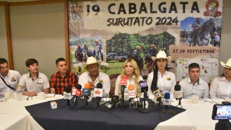 Invitan a la decimonovena Cabalgata en Surutato, sindicatura de la sierra de Badiraguato