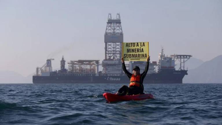 Llama Greenpeace a unirse para frenar la minería submarina en México