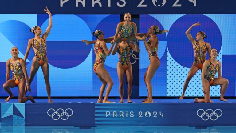 El equipo mexicano de natación artística se ubicó en el octavo lugar después de realizarse la rutina libre en París 2024.