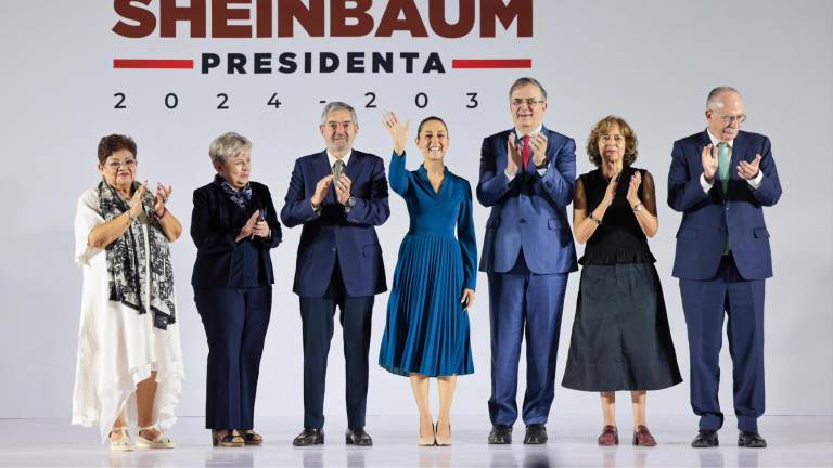 Primeros integrantes del gabinete presentados por la virtual Presidenta electa de México, Claudia Sheinbaum Pardo.