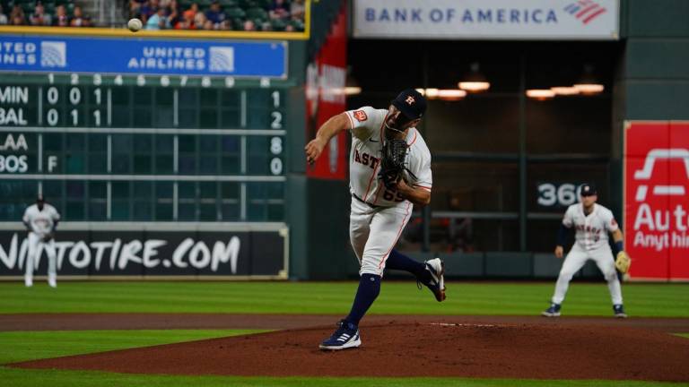 El mazatleco José Urquidy ha contribuido a la buena marcha de Astros.