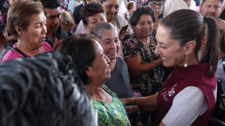 Claudia Sheinbaum, aspirante a la candidatura presidencial de Morena, llama a quienes la apoyan a esperar el Consejo Nacional que el partido realizará el domingo.