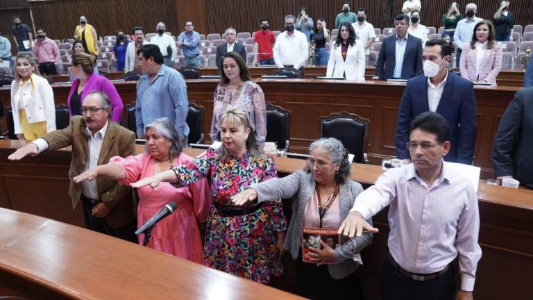 Toma de protesta de los consejeros del Instituto de Protección a Activistas y Periodistas de Sinaloa.