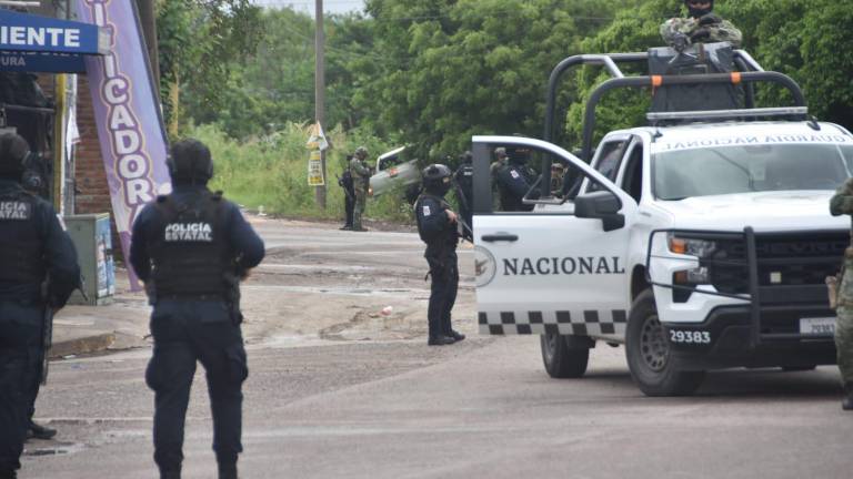 Elementos de diversas corporaciones atendieron el reporte de un enfrentamiento a balazos en Bellavista.