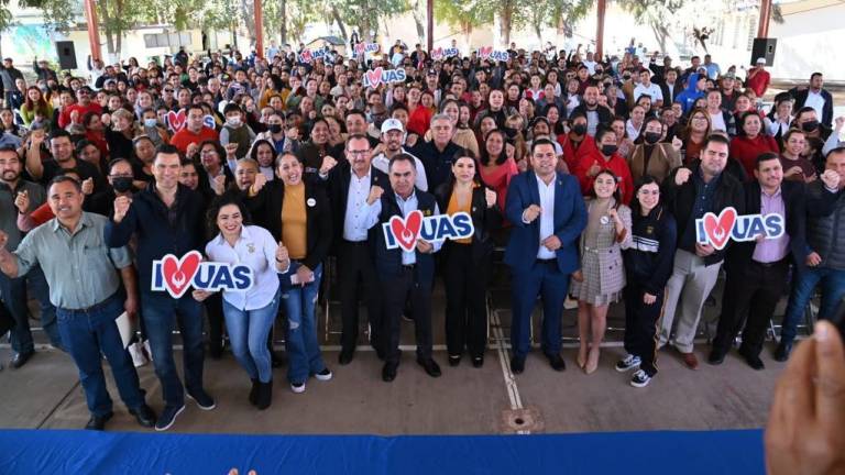 El Rector Jesús Madueña Molina se reunión con la comunidad universitaria de Guasave.