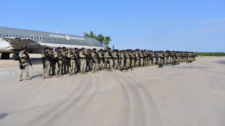 Elementos del Ejército que se han desplegado por Sinaloa en los últimos días.