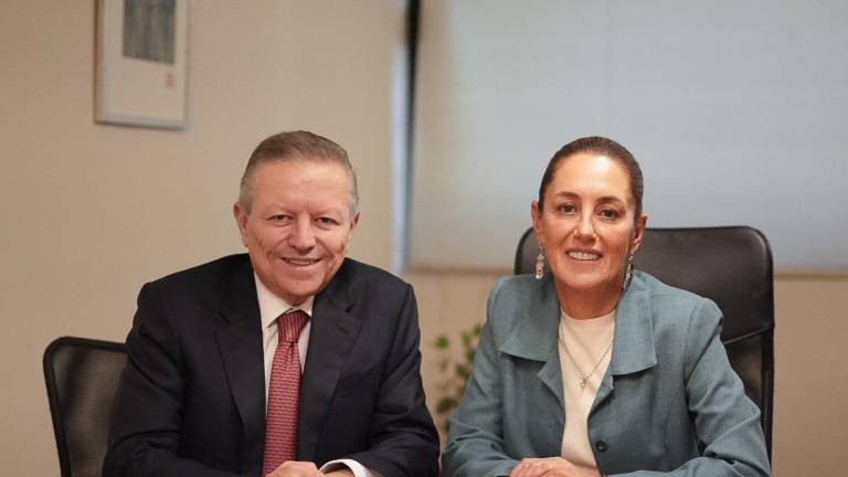 Arturo Zaldívar y Claudia Sheinbaum sostuvieron un encuentro tras la renuncia que el Ministro presentó a la SCJN.