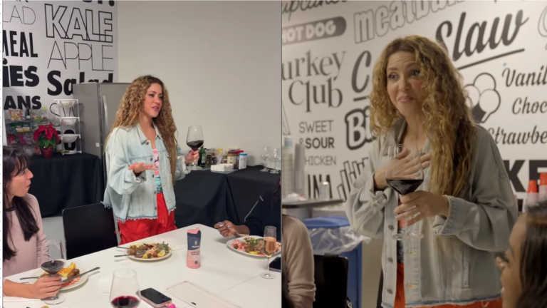 Comparte Shakira su cena de Acción de Gracias