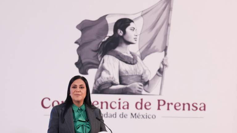 Ariadna Montiel, Secretaria de Bienestar, da a conocer el pago de las pensiones a adultos mayores.