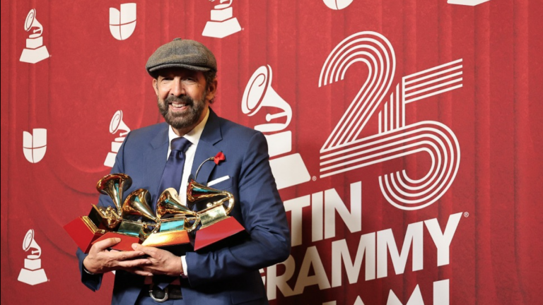 Triunfa Juan Luis Guerra en los Latin Grammy 2024