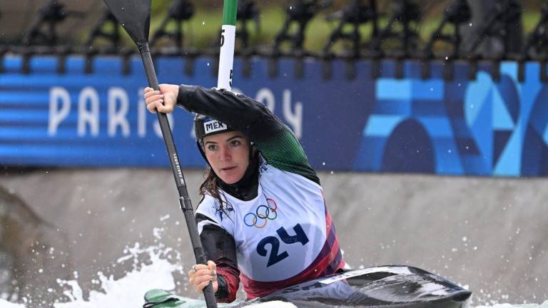 Sofía Reinoso es eliminada en canotaje slalom de París 2024