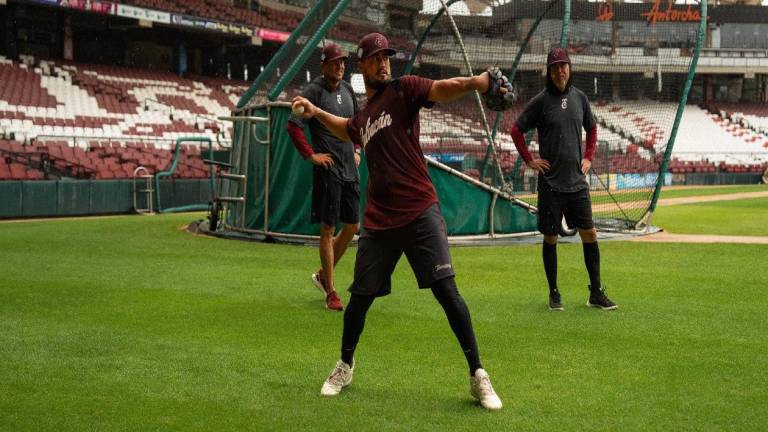 Ramón Ríos fue de las novedades en el campamento de Tomateros de Culiacán.