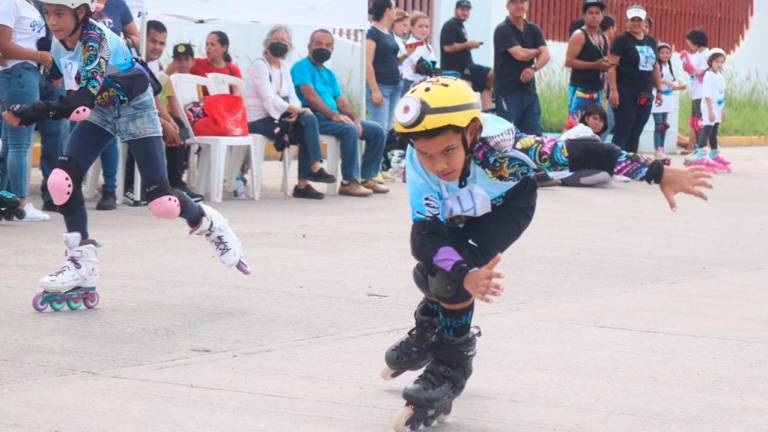 Regresan protagonismo al patinaje en línea en Mazatlán