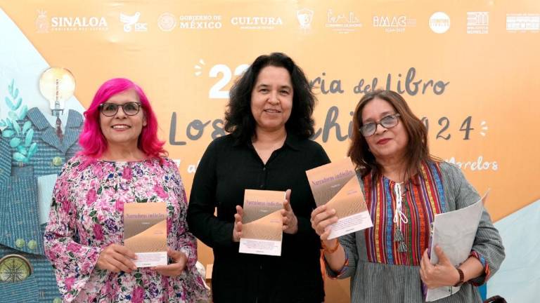 Dina Grijalva, Ernestina Yépiz y Alma Vitalis.