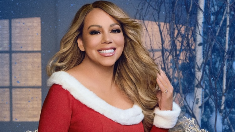 Mariah Carey anuncia la llegada de la Navidad.