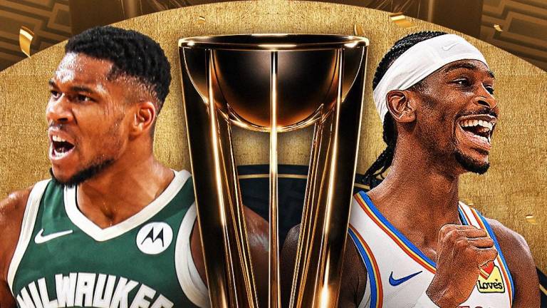 Los Milwaukee Bucks y el Oklahoma City Thunder disputarán este martes el título de la NBA Cup.