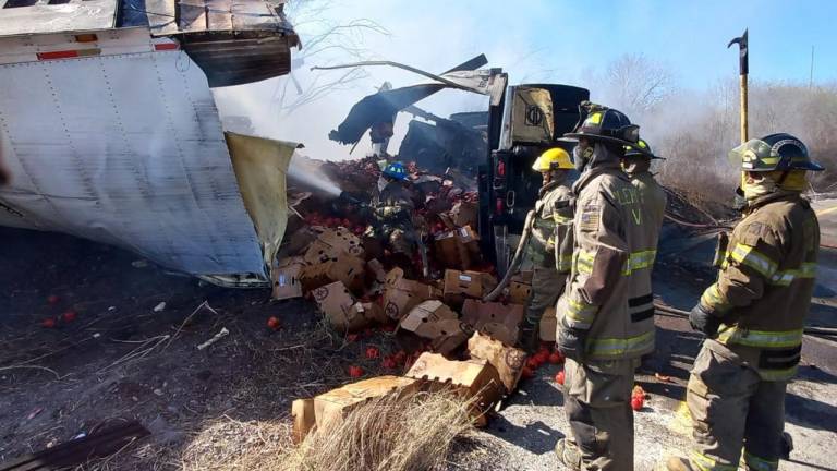 Bomberos Veteranos atendieron la emergencia.