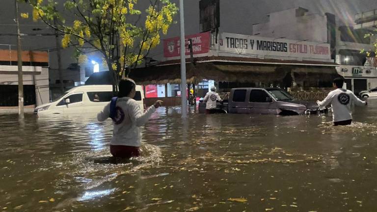 Durantes las lluvias recientes en Mazatlán, decenas de vehículos se quedaron varados en medio de las inundaciones.