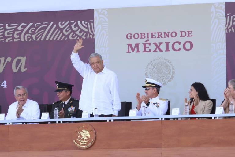 Se prevé que AMLO llegue desde este sábado a Mazatlán para inaugurar el domingo el Distrito de Riego de la Picachos