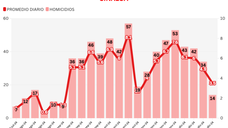 Informe diario: 8 homicidios el jueves, entre ellos una madre en Rosario y un joven decapitado en Culiacán