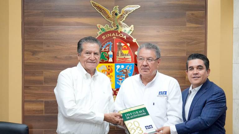 Entrega del informe de la Comisión Estatal de Derechos Humanos de Sinaloa.
